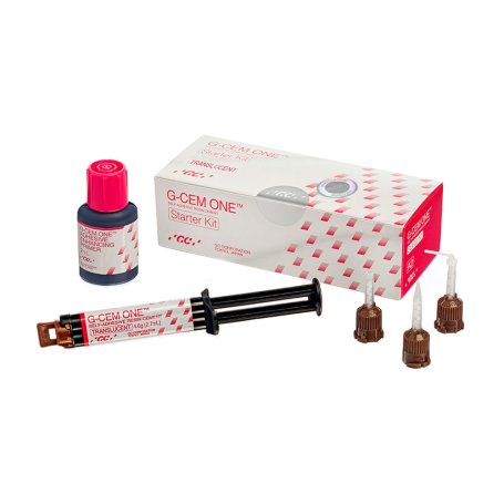G-CEM ONE Starter Kit Translucent (1 шприц, 4.6 г + праймер (AEP), 2 мл)