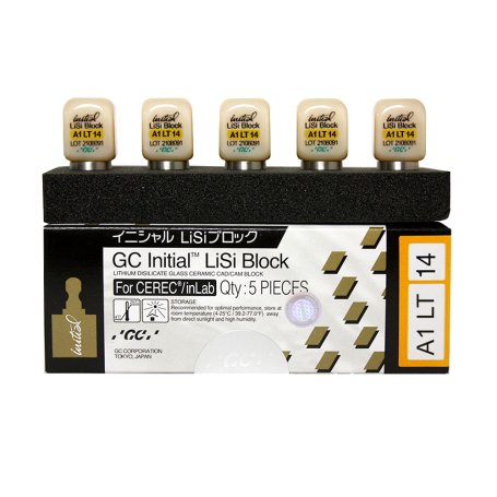 INITIAL LiSi Block, CEREC, Size 14, A1  LT