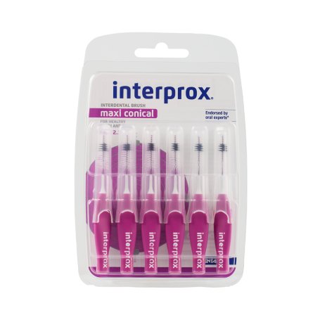 Щітка міжзубна INTERPROX 4G MAXI CONICAL 2.3 мм, 6 шт.