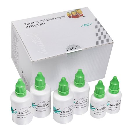 Initial Zirconia Coloring Liquid, INTRO KIT, 250 g