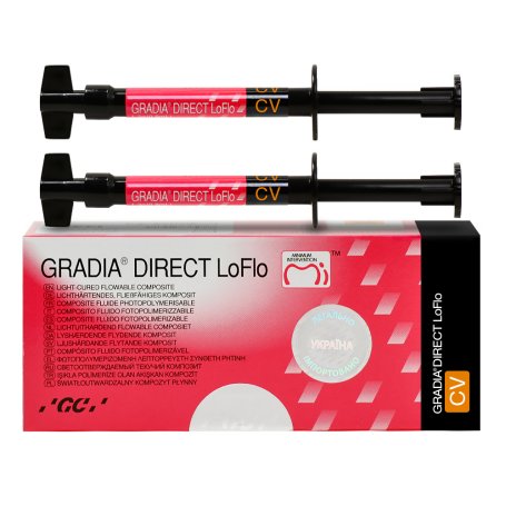 GRADIA DIRECT LoFlo шприц CV, 2 x 1.3 г, насадки
